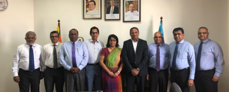 CILT PAYS A COURTESY CALL TO NEW SLPA CHAIRMAN