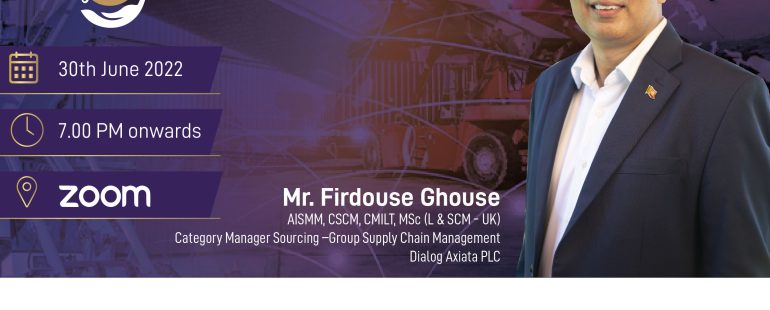 CILT FOSTER 2022 – The Role Of Sourcing in Times Of Economic Crisis